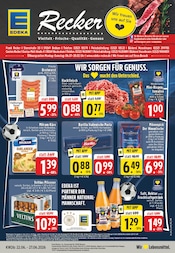 Aktueller EDEKA Prospekt mit Bier, "Aktuelle Angebote", Seite 1