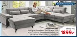 Wohnlandschaft im ROLLER Prospekt Wohnlandschaft im aktuellen ROLLER Prospekt für 1.899,00 €