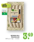 Bratwurst im Angebot bei E center in Ettlingen Bratwurst Angebote von EDEKA Bio bei E center Ettlingen für 3,49 €