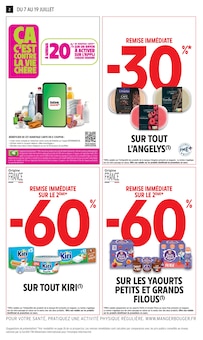 Catalogue Intermarché Super de la semaine "-50% DE REMISE IMMÉDIATE SUR LE 2ÈME" avec 2 pages, valide du 07/07/2026 au 19/07/2026 pour Montignac et alentours Prospectus Intermarché Super de la semaine "-50% DE REMISE IMMÉDIATE SUR LE 2ÈME" avec 2 pages, valide du 07/07/2026 au 19/07/2026 pour Montignac et alentours