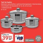 Topf-Set Saphira im Angebot bei GLOBUS in Amberg Topf-Set Saphira Angebote von ELO bei GLOBUS Amberg für 39,99 €