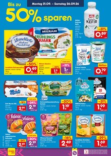 Sahne im aktuellen Netto Marken-Discount Prospekt (Heidelberg) Sahne im Netto Marken-Discount Prospekt "Aktuelle Angebote" mit 71 Seiten (Heidelberg)