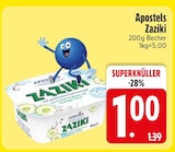 Zaziki im Angebot bei EDEKA in Regensburg Zaziki Angebote von Apostels bei EDEKA Regensburg für 1,00 €