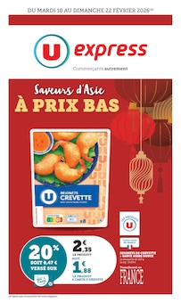 Catalogue U Express de la semaine 8, "U Express", page 1, 10/02/2026 - 22/02/2026 Prospectus U Express en cours, "U Express", page 1 sur 16