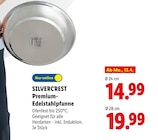 Premium-Edelstahlpfanne von Silvercrest im aktuellen Lidl Prospekt für 14,99 €