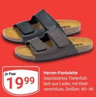 Herren-Pantolette Angebote bei GLOBUS Amberg für 19,99 €