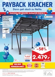 Carport im Netto Marken-Discount Prospekt in Wunstorf Aktueller Netto Marken-Discount Prospekt mit Carport, "netto-online.de - Exklusive Angebote", Seite 40