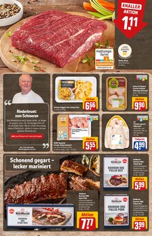 Rindfleisch im REWE Prospekt "Dein Markt" mit 28 Seiten (Nürnberg)