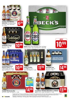 Bier im EDEKA Prospekt "Aktuelle Angebote" mit 77 Seiten (Baden-Baden)