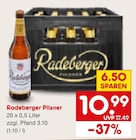 Pilsner im Angebot bei Netto Marken-Discount in Hilden Pilsner Angebote von Radeberger bei Netto Marken-Discount Hilden für 10,99 €