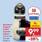 Original Coffee Layered Liqueur im Angebot bei Netto Marken-Discount in Lüneburg Original Coffee Layered Liqueur Angebote von Sheridan's bei Netto Marken-Discount Lüneburg für 9,99 €