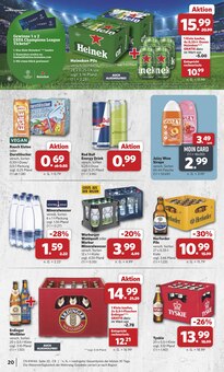 Energydrink im aktuellen combi Prospekt (Ahlen) Energydrink im combi Prospekt "Markt - Angebote" mit 39 Seiten (Ahlen)