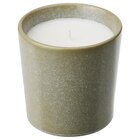 Duftkerze im Keramikglas Frisches Gras/hellgrün Angebote von HEDERSAM bei IKEA Kamen für 7,99 €