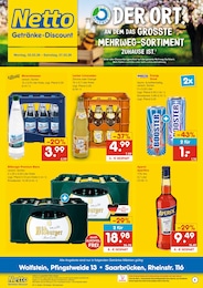 Mineralwasser Angebot im aktuellen Netto Marken-Discount Prospekt auf Seite 1