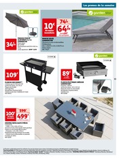 Promos Chaise De Jardin dans le catalogue "Auchan" de Auchan Hypermarché à la page 54