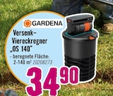 Versenk- Viereckregner „OS 140“ von Gardena im aktuellen Hornbach Prospekt für 34,90 €