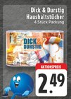 Dick & Durstig Haushaltstücher bei E center im Velbert Prospekt für 2,49 €