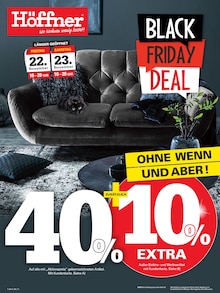 Aktueller Höffner Prospekt "BLACK FRIDAY DEAL" Seite 1 von 8 Seiten für Kiel