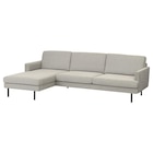 4er-Sofa mit Récamiere links Viarp beige/braun/Metall mit Récamiere links/Viarp beige/braun Angebote von GRILLSTORP bei IKEA Ulm für 949,00 €
