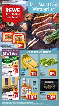 Aktueller REWE Prospekt "Dein Markt" Seite 1 von 30 Seiten für Warburg