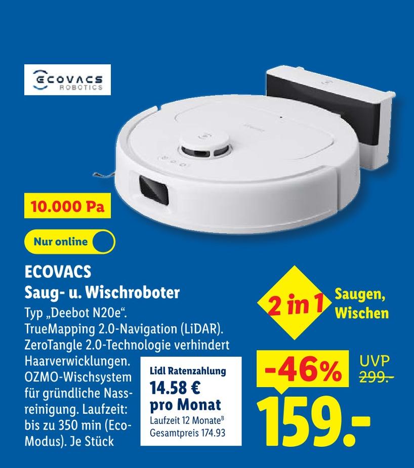 Saug- u. Wischroboter