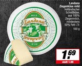 Ziegenkäse mild im Angebot bei E center in Coesfeld Ziegenkäse mild Angebote von Landana bei E center Coesfeld für 1,69 €