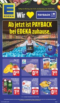 EDEKA Prospekt Wir lieben Lebensmittel! mit  Seiten in Geringswalde und Umgebung