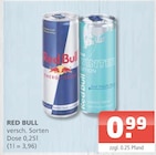 RED BULL Angebote bei Getränke Oase Unna für 0,99 €