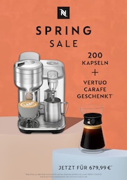 Nespresso Prospekt: "Spring Sale", 4 Seiten, 18.05.2023 - 31.05.2023