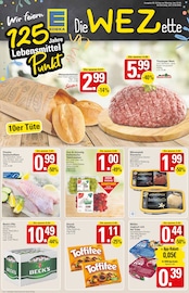 Aktueller WEZ Supermarkt Prospekt in Stolzenau und Umgebung, "Die WEZette" mit 18 Seiten, 22.09.2025 - 27.09.2025