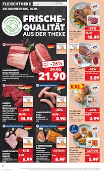 Braten im Kaufland Prospekt "Aktuelle Angebote" mit 48 Seiten (Regensburg)