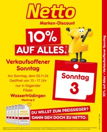 Netto Marken-Discount Prospekt für Wassertrüdingen mit 2 Seiten