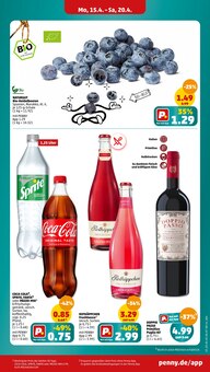 Coca Cola im Penny-Markt Prospekt "Wer günstig will, muss Penny." mit 36 Seiten (Maintal)