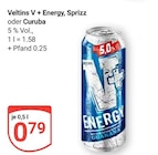 Aktuelle Veltins Angebote bei GLOBUS in Kaarst Aktuelles V+ Energy Angebot bei GLOBUS in Kaarst ab 0,79 €