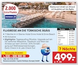 Aktuelles Flugreise an die Türkische Ägäis Angebot bei Netto Marken-Discount in Hannover ab 499,00 €