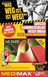 Ähnliche LCD Fernseher Angebote im Prospekt "WAS WEG IST, IST WEG!" von MEDIMAX in Leipzig Ähnliche Angebote wie LCD Fernseher im Prospekt "WAS WEG IST, IST WEG!" auf Seite 1 von MEDIMAX in Leipzig