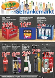 König Pilsener im TOP Getränke Prospekt in Viersen Aktueller TOP Getränke Prospekt mit König Pilsener, "Aktuelle Angebote", Seite 1