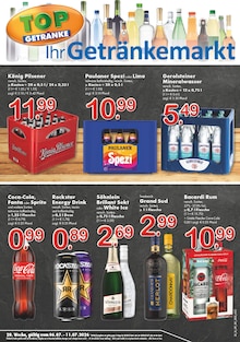 Coca Cola im TOP Getränke Prospekt "Aktuelle Angebote" mit 4 Seiten (Mönchengladbach)