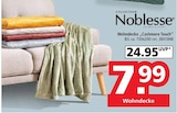Wohndecke 'Cashmere Touch' Angebote von Noblesse bei Segmüller Hürth für 7,99 €