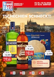 Likör im Travel FREE Prospekt in Bautzen Aktueller Travel FREE Prospekt mit Likör, "TSCHECHIEN SCHMECKT!", Seite 1