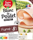 8 tranches de blanc de poulet fumé - Saint Alby en promo chez Lidl Avignon à 2,95 €