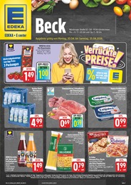 Aktueller EDEKA Supermarkt Prospekt für Güntersleben: Wir lieben Lebensmittel! mit 28} Seiten, 20.04.2026 - 25.04.2026