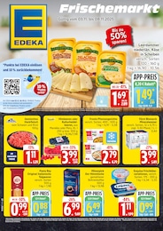 EDEKA Frischemarkt Prospekt für Ahrensburg mit 5 Seiten EDEKA Frischemarkt Prospekt für Ahrensburg: "Top Angebote", 5 Seiten, 03.11.2025 - 08.11.2025