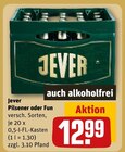 Aktuelle Bier Angebote bei REWE in Dachau Aktuelles Pilsener Angebot bei REWE in Dachau ab 12,99 €