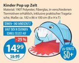 Kinder Pop up Zelt im V-Markt Prospekt Kinder Pop up Zelt von im aktuellen V-Markt Prospekt für 14,99 €