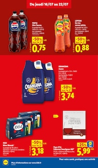 Catalogue Lidl, 16/07/2026 - 22/07/2026, L'ÉTÉ IMBATTABLE, 61 pages Prospectus Lidl en cours, "L'ÉTÉ IMBATTABLE", 61 pages