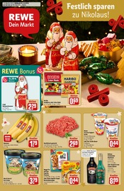 Aktueller REWE Prospekt mit Weihnachten, "Dein Markt", Seite 1