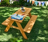 Lidl Sainte-Marie - Promo Table-bancs enfant Promo Table-bancs enfant à 24,99 € dans le catalogue Lidl à Sainte-Marie