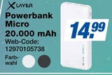 Powerbank Micro im Angebot bei expert in Essen Powerbank Micro Angebote von XLayer bei expert Essen für 14,99 €