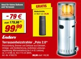 Terrassenheizstrahler „Polo 2.0“ bei toom Baumarkt im Elsterwerda Prospekt für 99,99 €